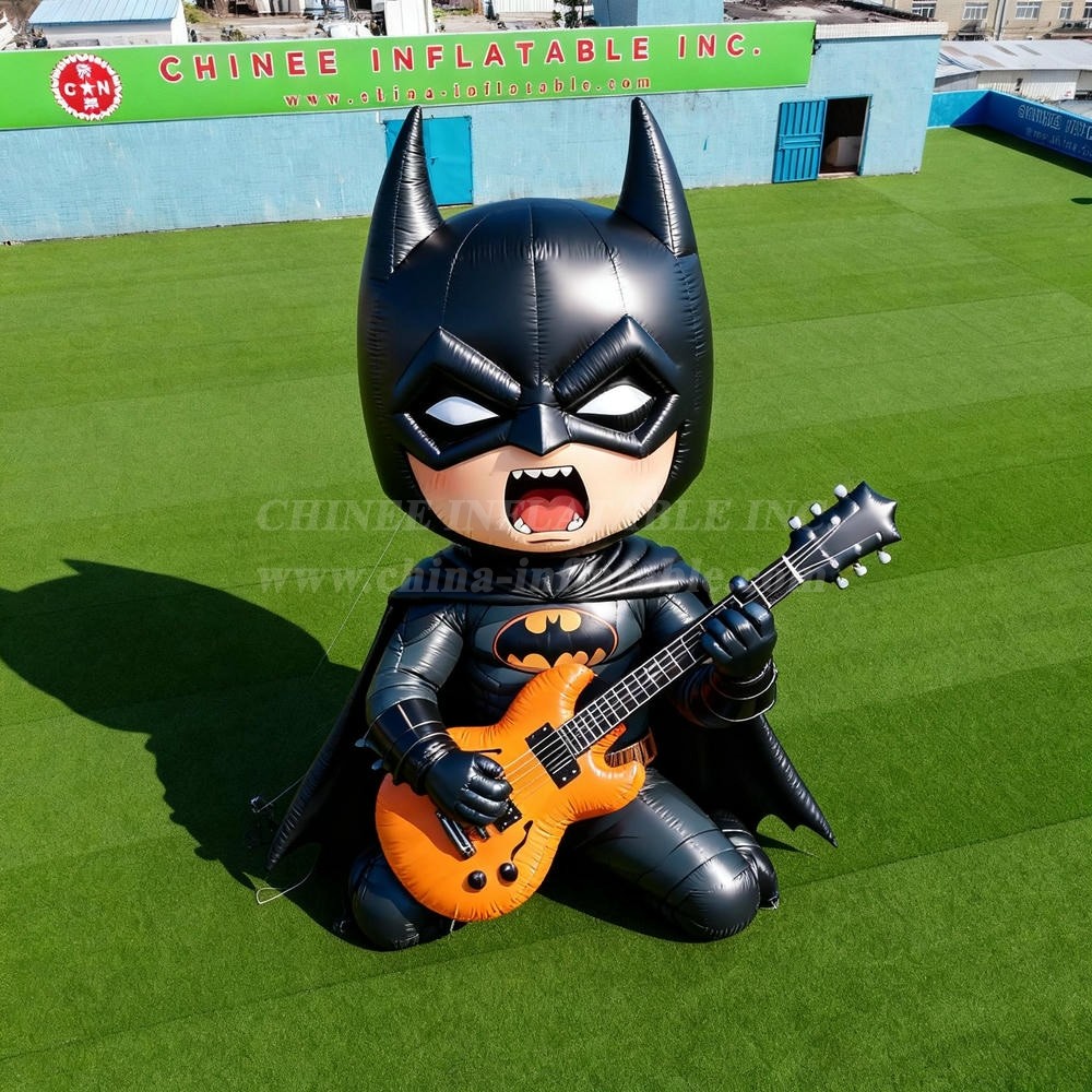 Cartoon3-092 Batman Guitar Playing Inflatable Cartoons