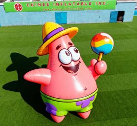 Cartoon3-097 Patrick Star Beach Theme Inflatable Cartoons