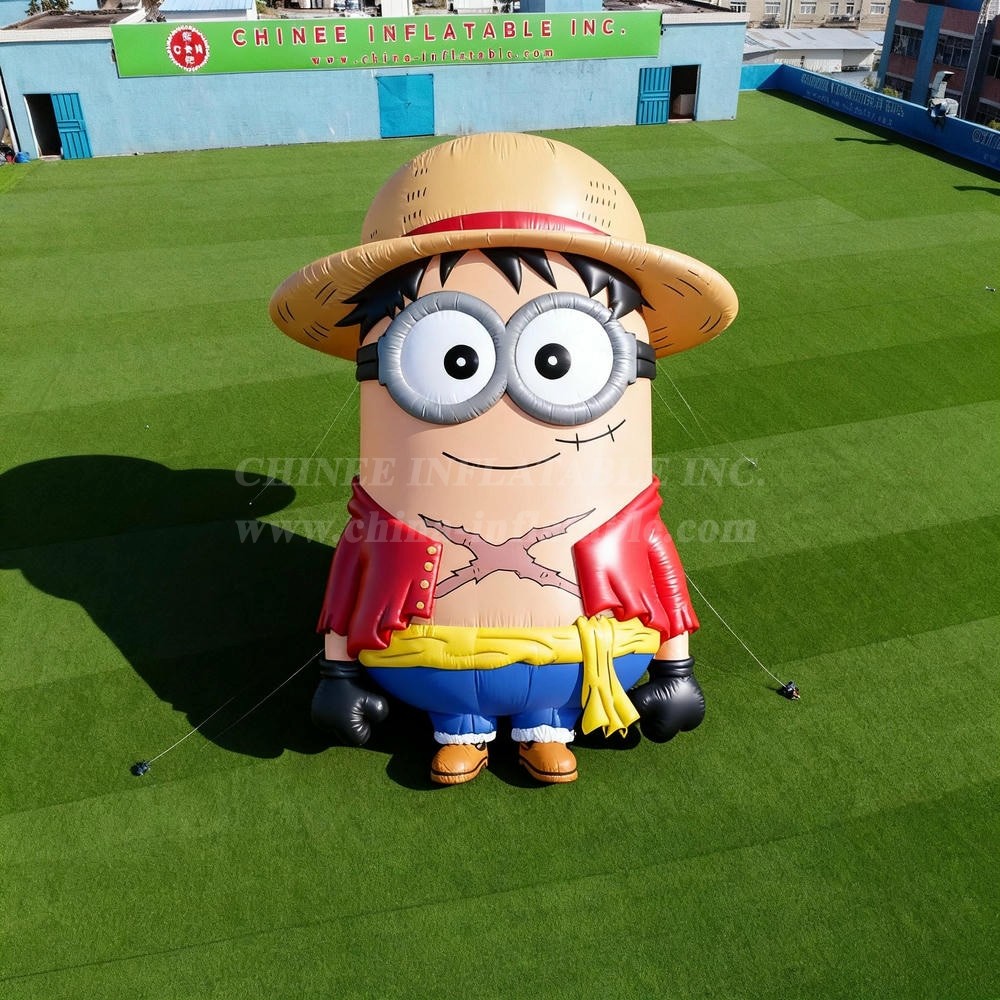 Cartoon3-108 Minion Luffy One Piece Inflatable Cartoons