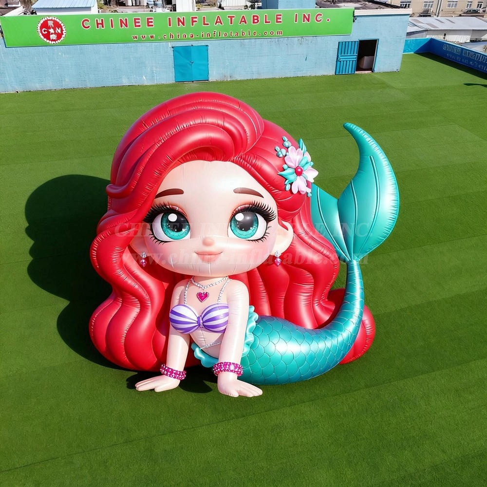 Cartoon3-132 Cute Mermaid Character Inflatable Cartoons