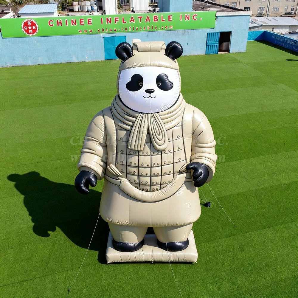 Cartoon3-150 Panda Terracotta Warrior Inflatable Cartoons