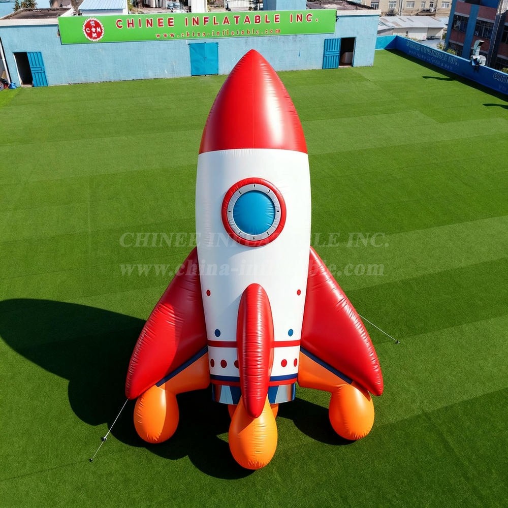 Cartoon3-160 Space Rocket Inflatable Cartoons