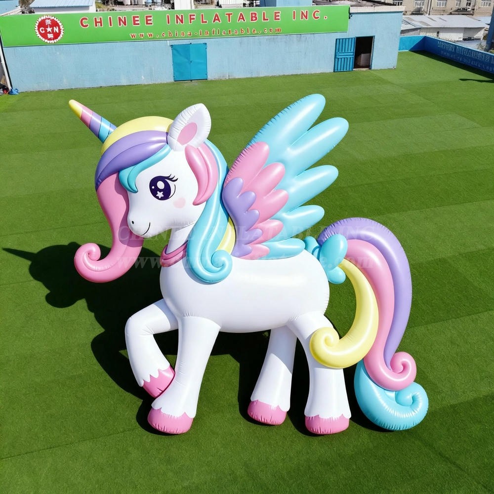 Cartoon3-175 Rainbow Unicorn Inflatable Cartoons
