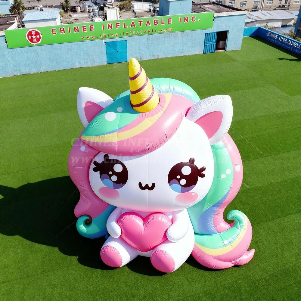 Cartoon3-176 Kawaii Unicorn Inflatable Cartoons