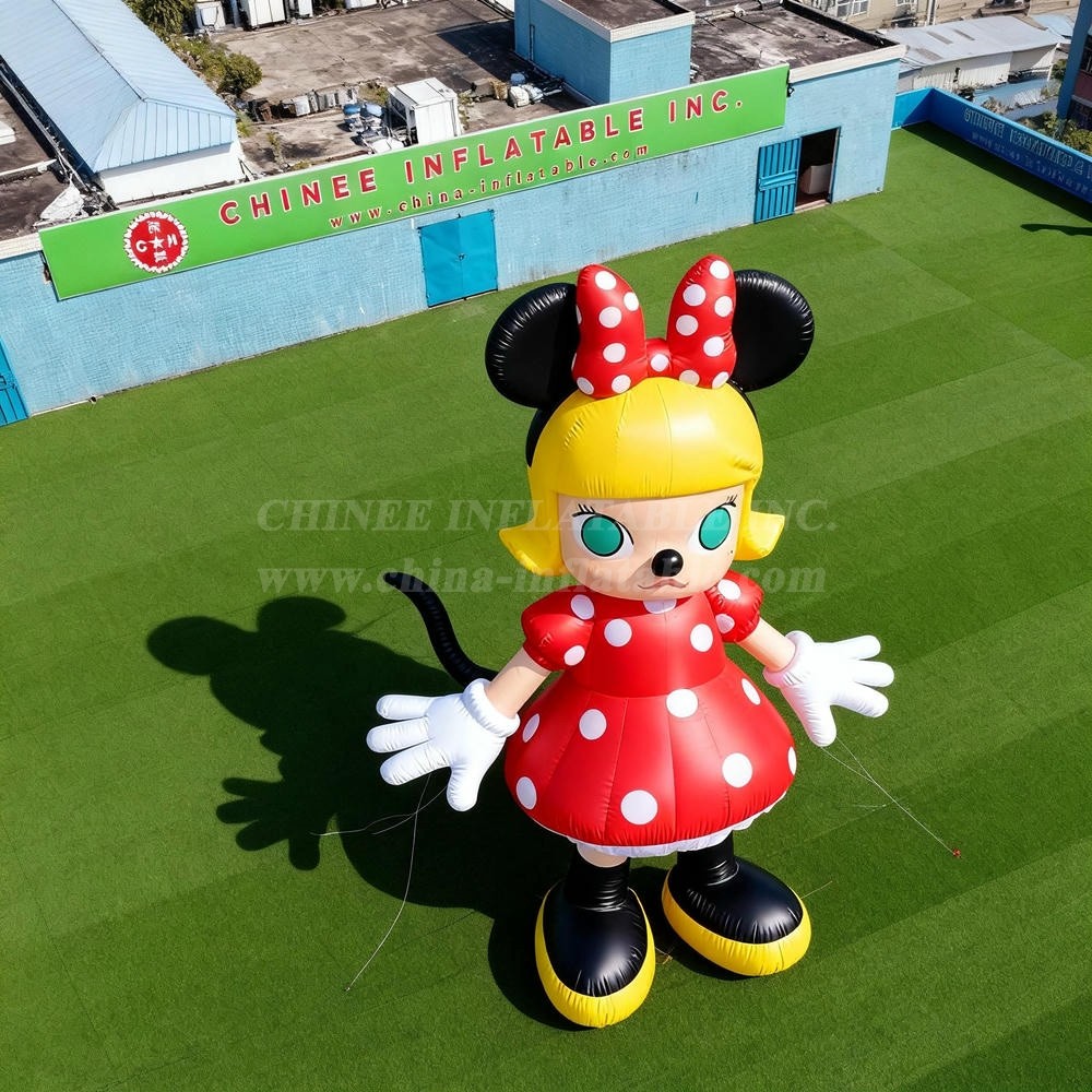 Cartoon3-206 Pop Mart Minnie Mouse Inflatable Cartoons