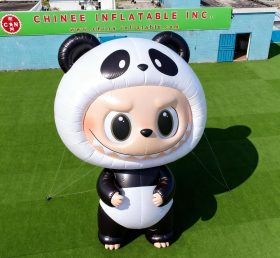 Cartoon3-214 Pop Mart Labubu Panda Character Inflatable Cartoons