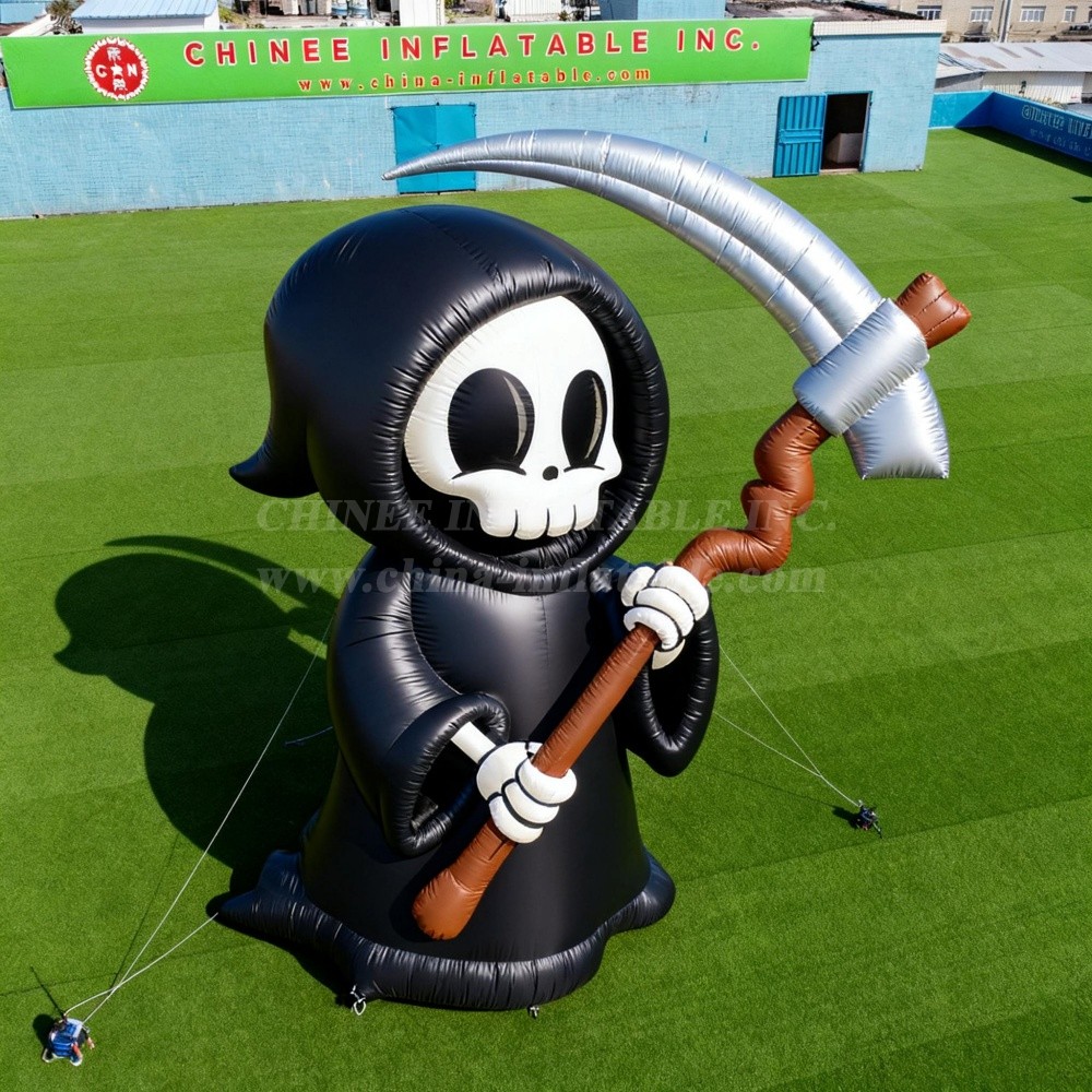 Cartoon3-224 Grim Reaper Skeleton Inflatable Cartoon Model