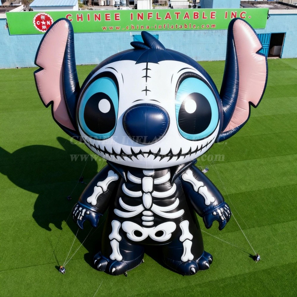 Cartoon3-229 Stitch Skeleton Halloween Inflatable Cartoons