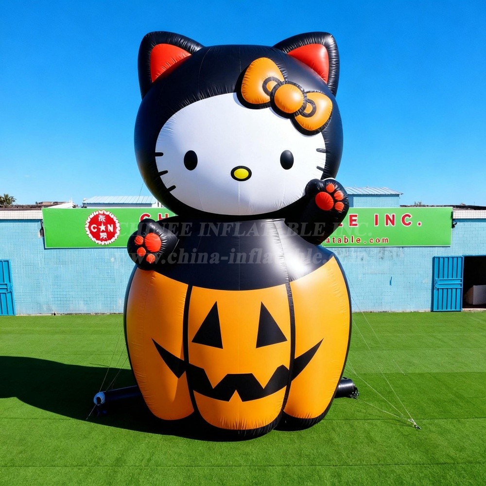 Cartoon3-231 Hello Kitty Halloween Pumpkin Inflatable Model Product