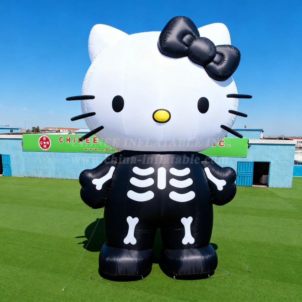 Cartoon3-233 Hello Kitty Skeleton Inflatable Cartoons