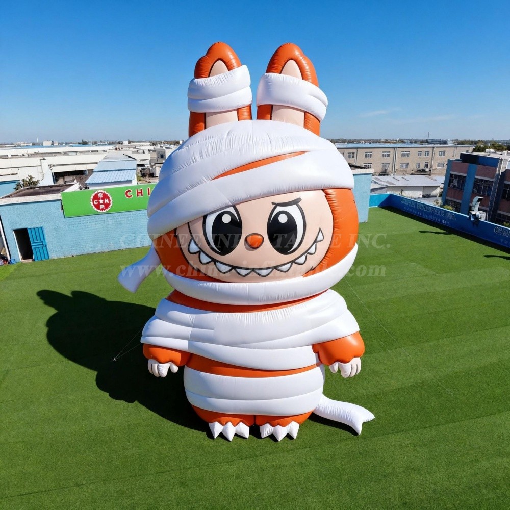 Cartoon3-239 Pop Mart Labubu Halloween Character Inflatable Model Product