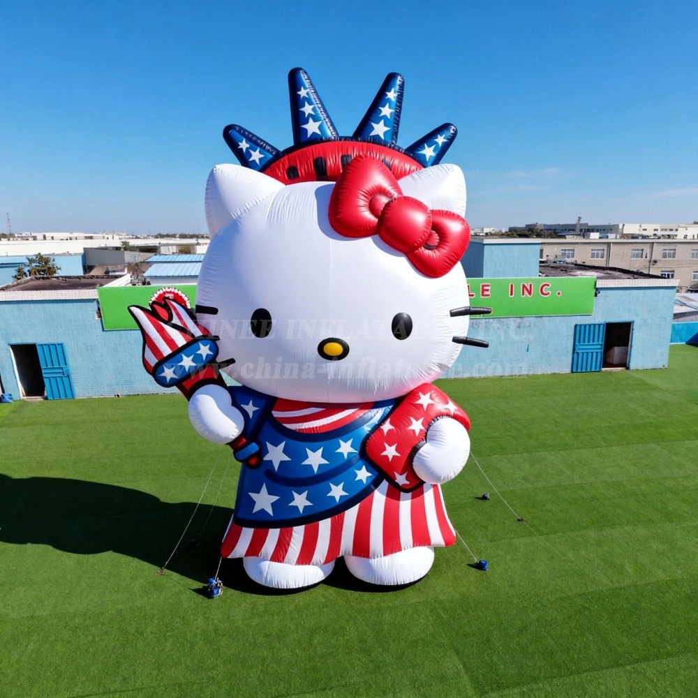 Cartoon3-241 Hello Kitty Statue of Liberty Inflatable Model Product
