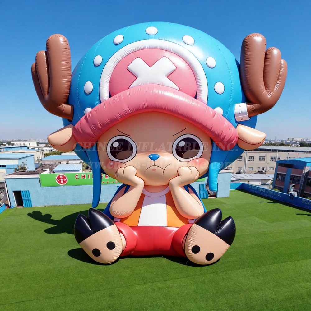Cartoon3-244 Chopper Reindeer Inflatable Cartoons
