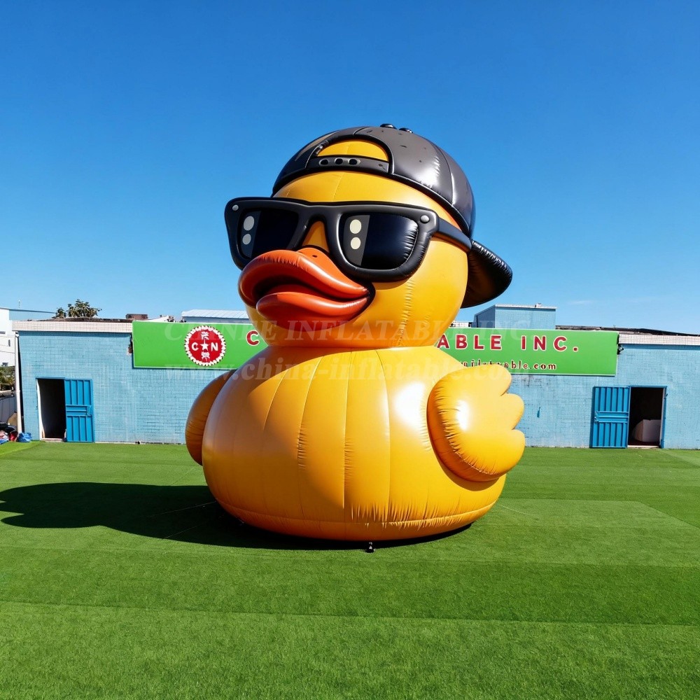 Cartoon3-246 Cool Duck with Sunglasses Inflatable Model Product