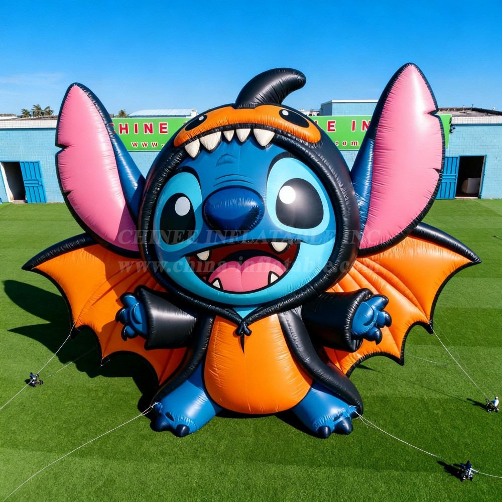 Cartoon3-250 Stitch Halloween Bat Costume Inflatable Cartoons