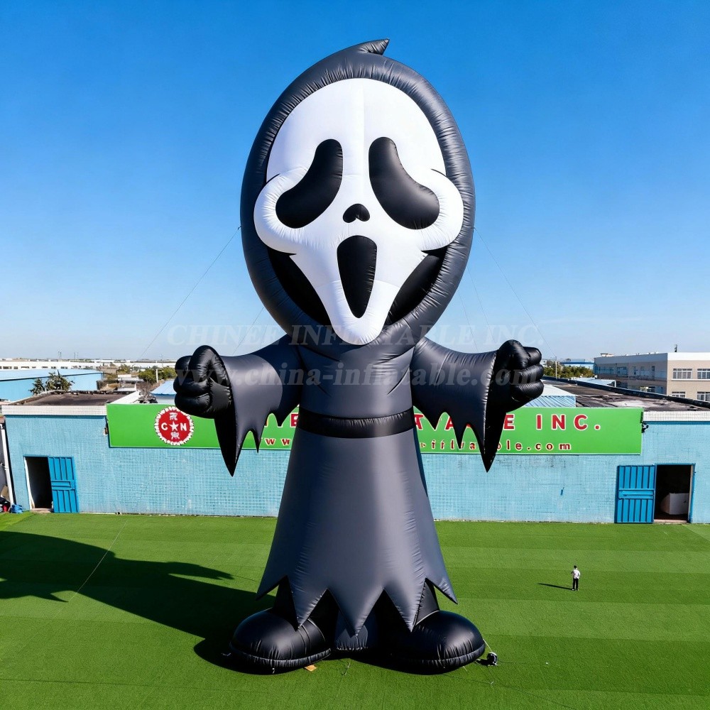 Cartoon3-254 Scream Ghost Face Inflatable Model Product
