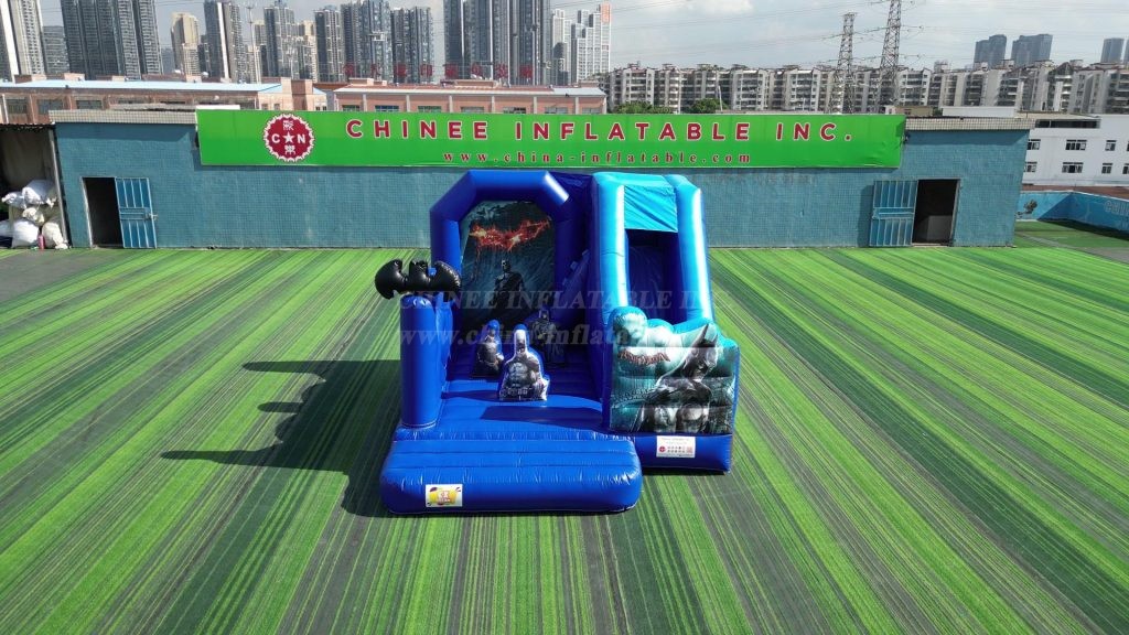 T2-3456C Batman Themed Inflatable Combo