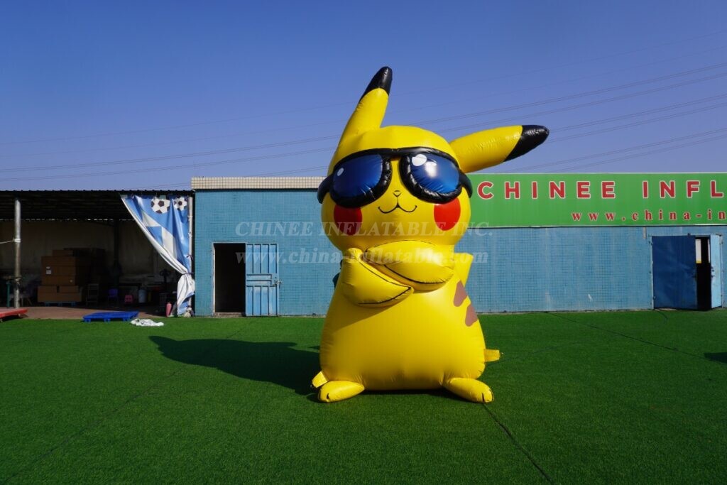 Cartoon3-245 Pikachu Sunglasses Inflatable Model Product