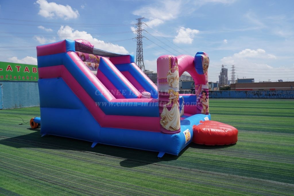 T2-4464C Disney Princess Theme Inflatable Combos