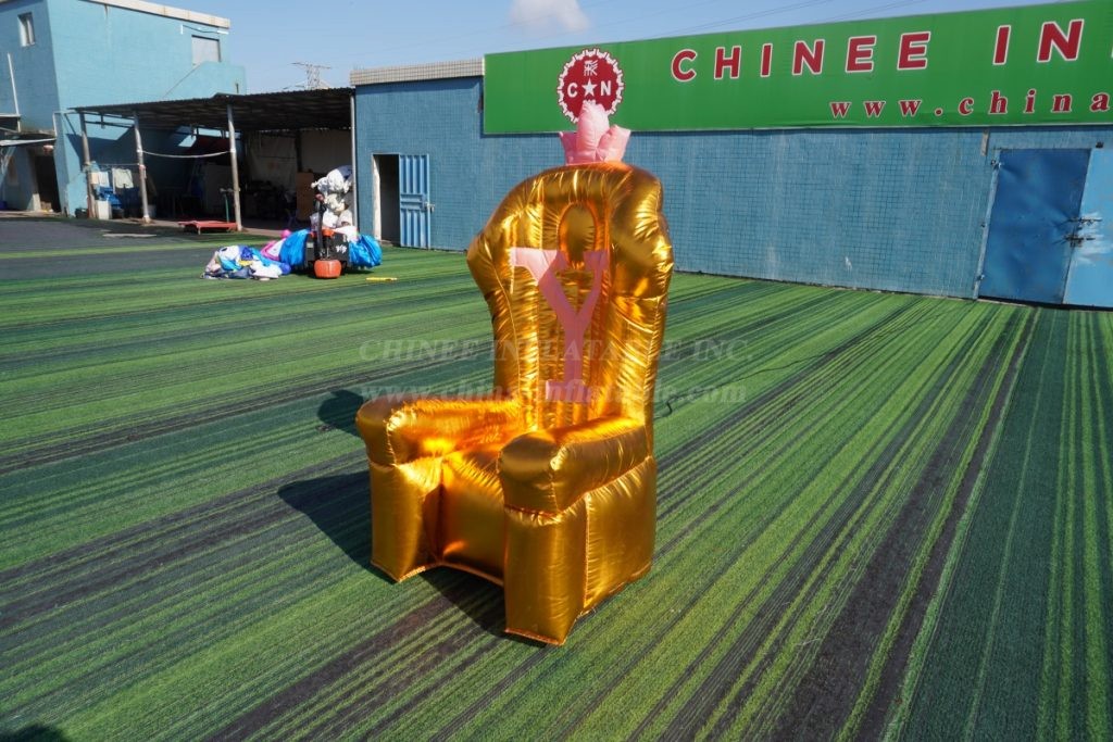 S4-208B Gold Inflatable Chair