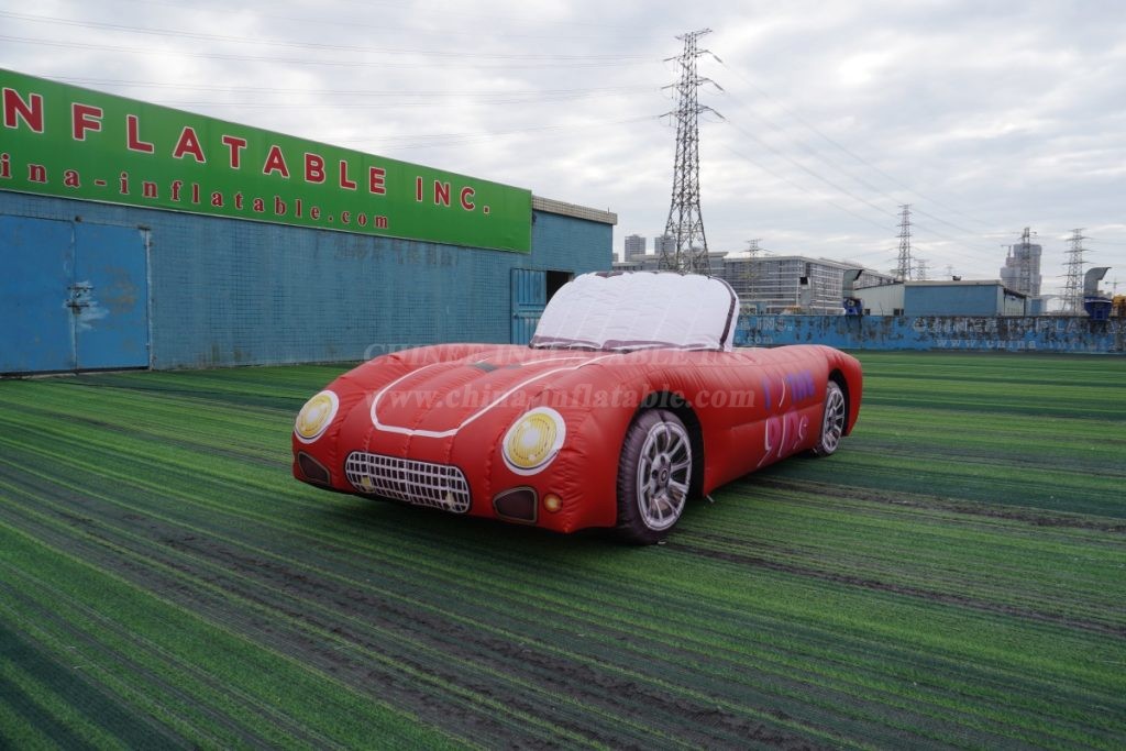 T2-5200 Inflatable Red Sports Car