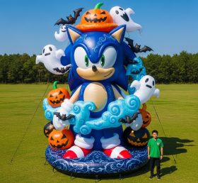 Cartoon3-268 Sonic Halloween Inflatable Cartoon