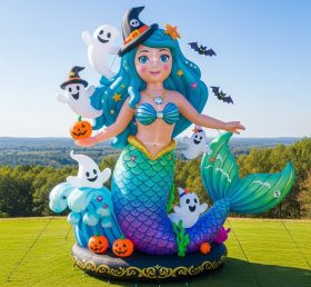 Cartoon3-277 Halloween Mermaid Inflatable Cartoon