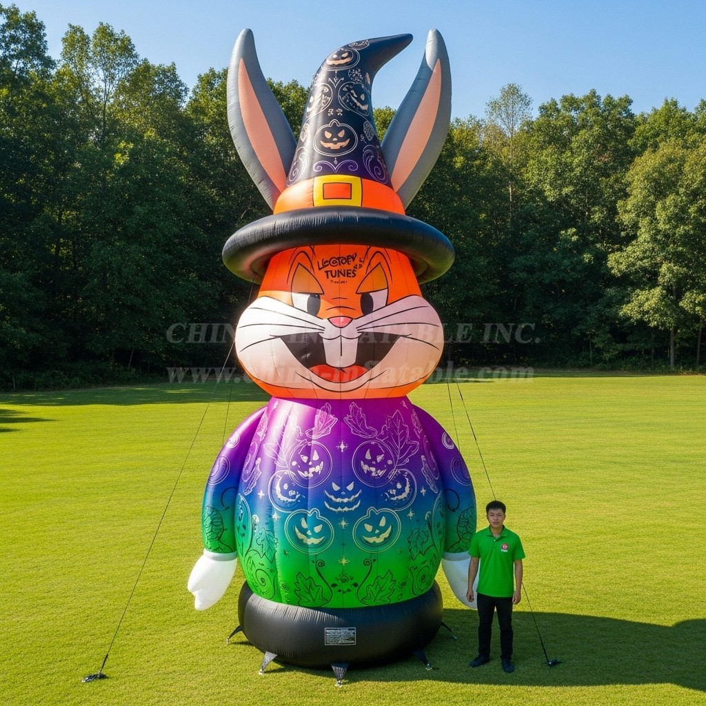 Cartoon3-279 Halloween Looney Tunes Rabbit Inflatable Cartoon
