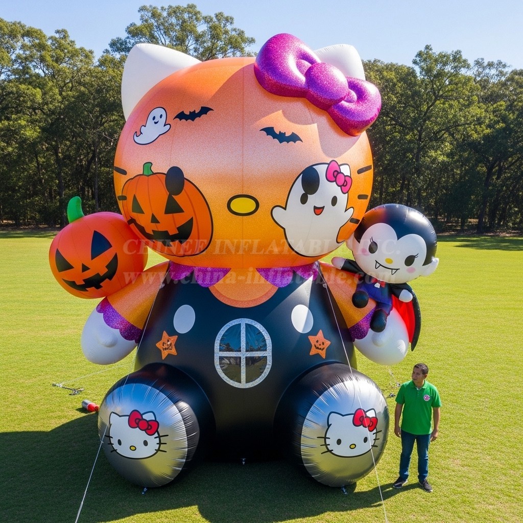 Cartoon3-280 Hello Kitty Halloween Inflatable Cartoons