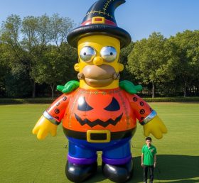 Cartoon3-281 The Simpsons Halloween Inflatable Cartoon
