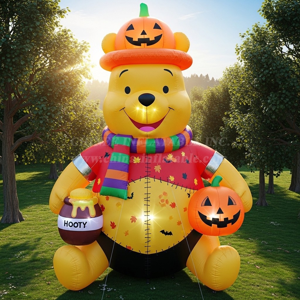 Cartoon3-282 Winnie the Pooh Halloween Inflatable Cartoons