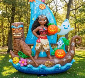 Cartoon3-284 Moana Theme Inflatable Cartoons