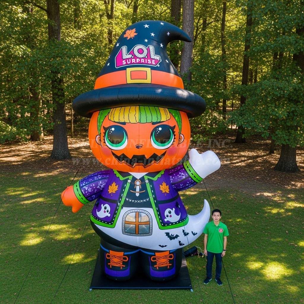 Cartoon3-289 L.O.L. Surprise Halloween Witch Inflatable Cartoons