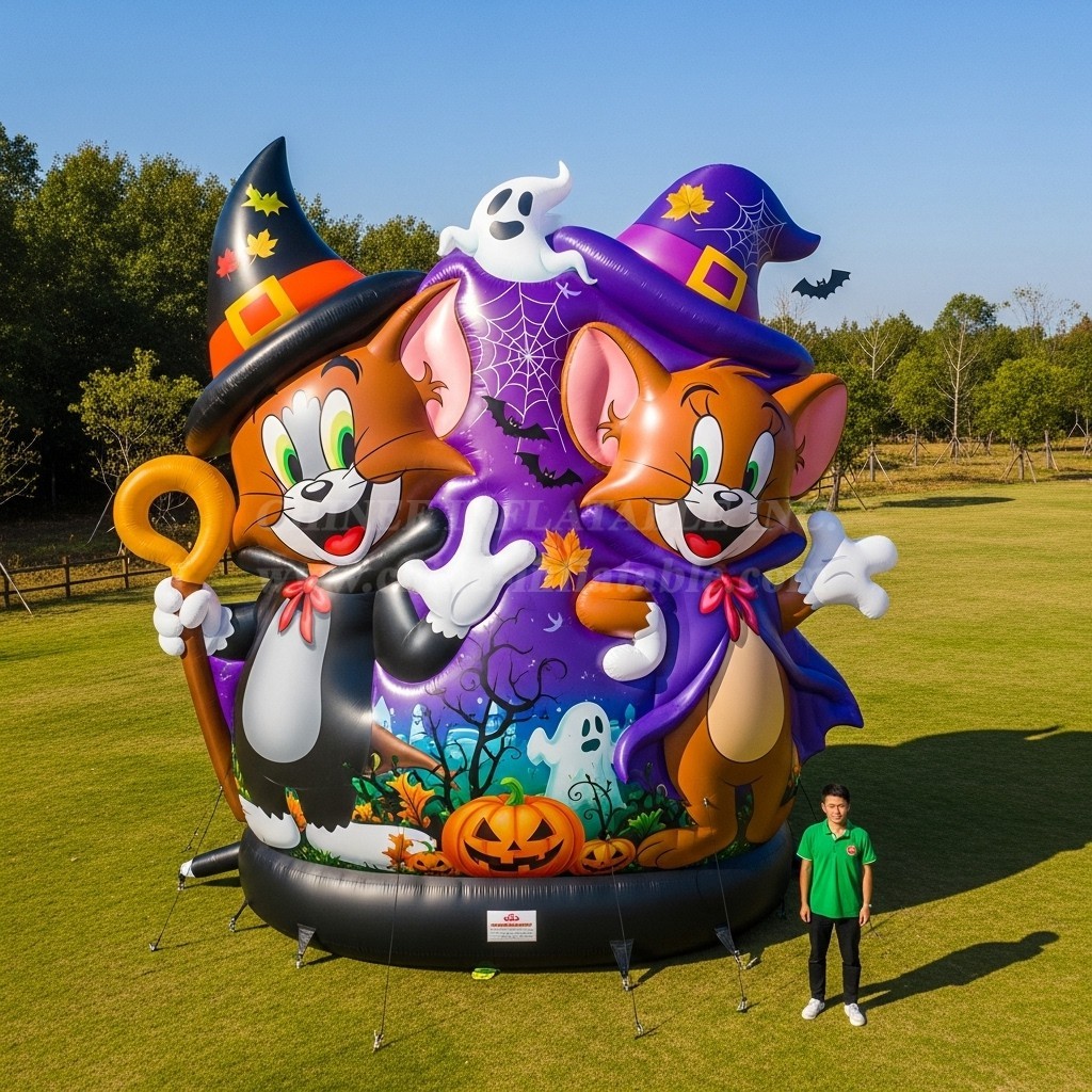 Cartoon3-302 Halloween Tom and Jerry Inflatable Cartoons