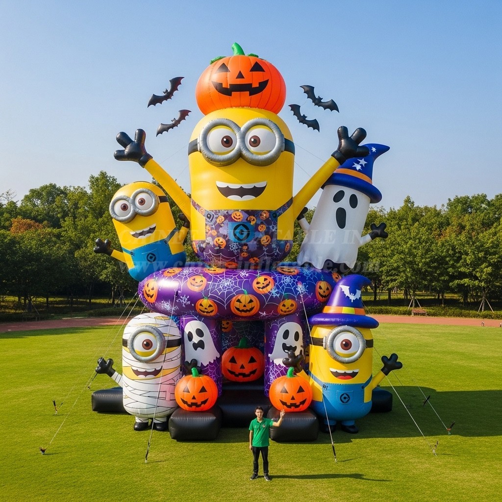Cartoon3-318 Minions Halloween Inflatable Cartoons