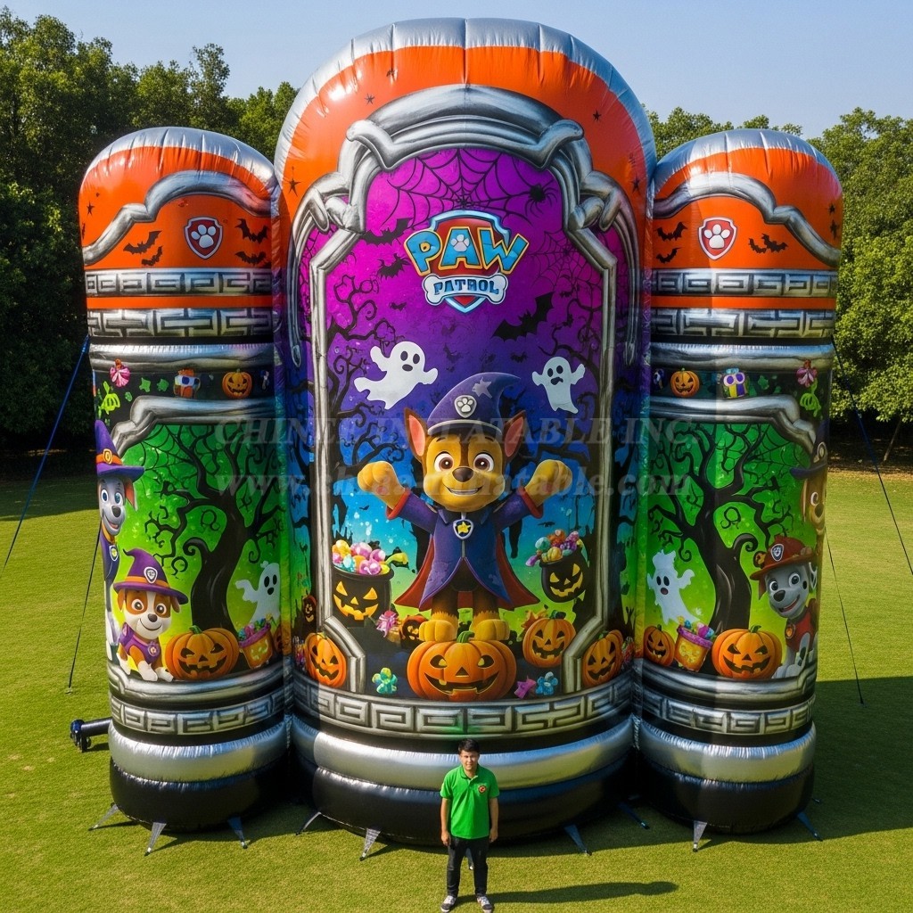 Cartoon3-322 PAW Patrol Halloween Event Party Decoration