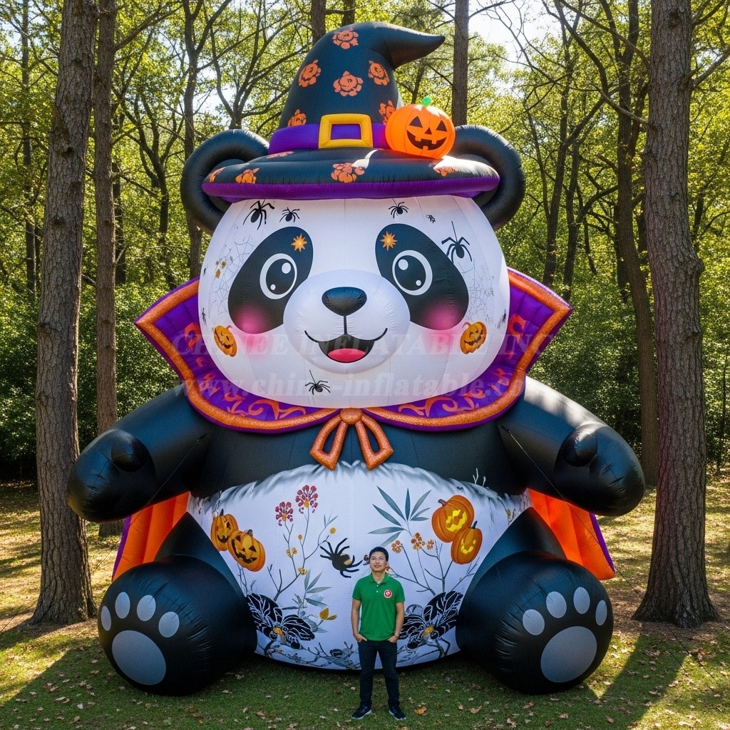 Cartoon3-327 Halloween Panda Inflatable Cartoons