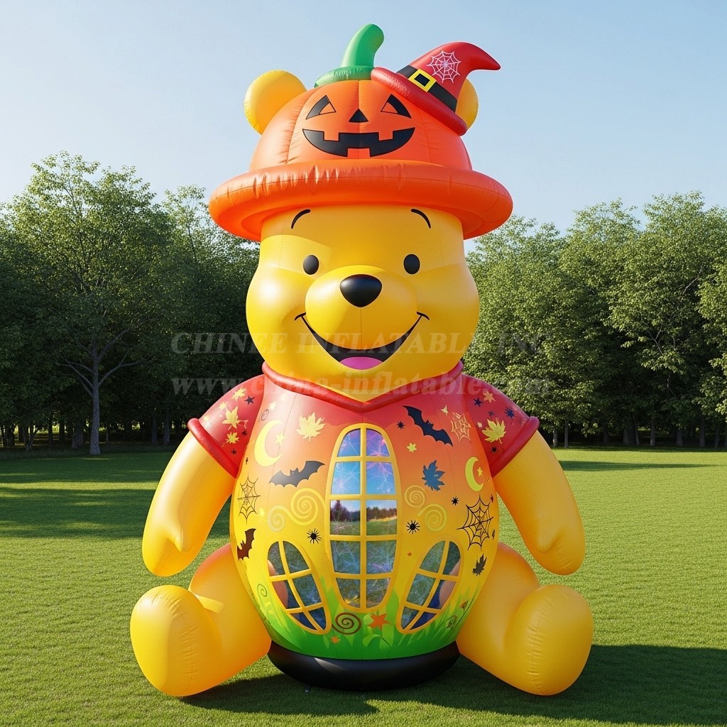 Cartoon3-336 Winnie the Pooh Halloween Inflatable Cartoon