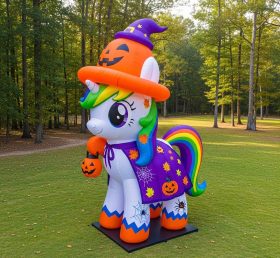 Cartoon3-339 Halloween Unicorn Inflatable Cartoons