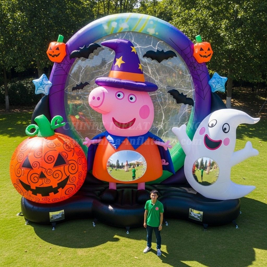 Cartoon3-348 Peppa Pig Halloween Inflatable Cartoons