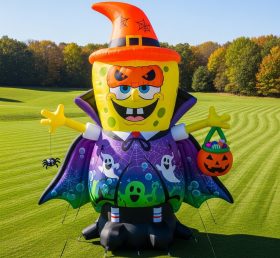Cartoon3-354 Halloween SpongeBob Inflatable Cartoon