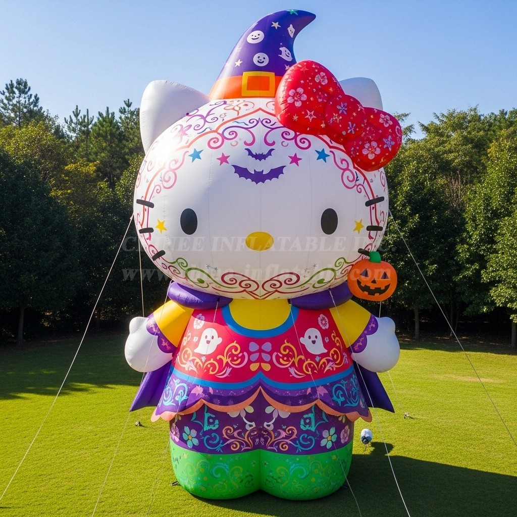 Cartoon3-355 Hello Kitty Halloween Inflatable Cartoons