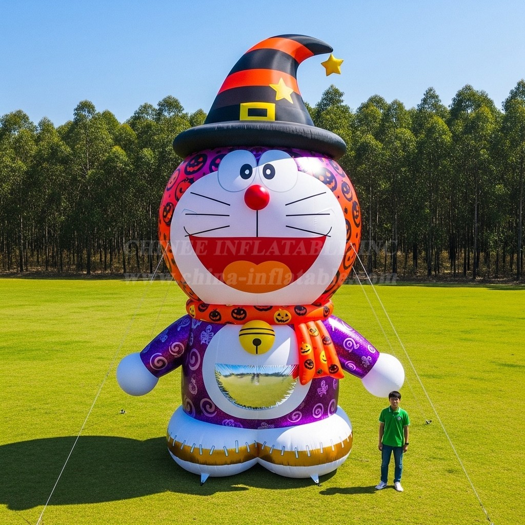 Cartoon3-356 Doraemon Halloween Theme Inflatable Cartoons