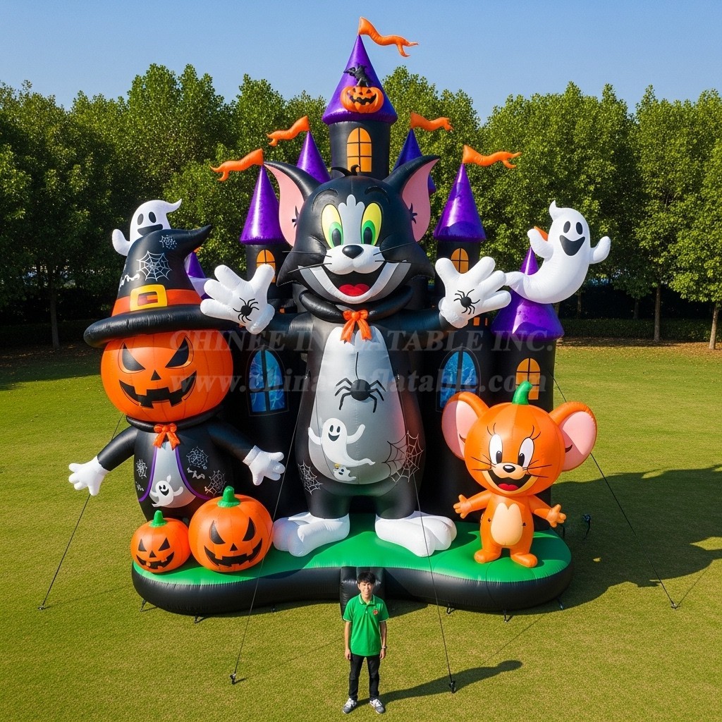 Cartoon3-357 Halloween Tom and Jerry Inflatable Cartoons