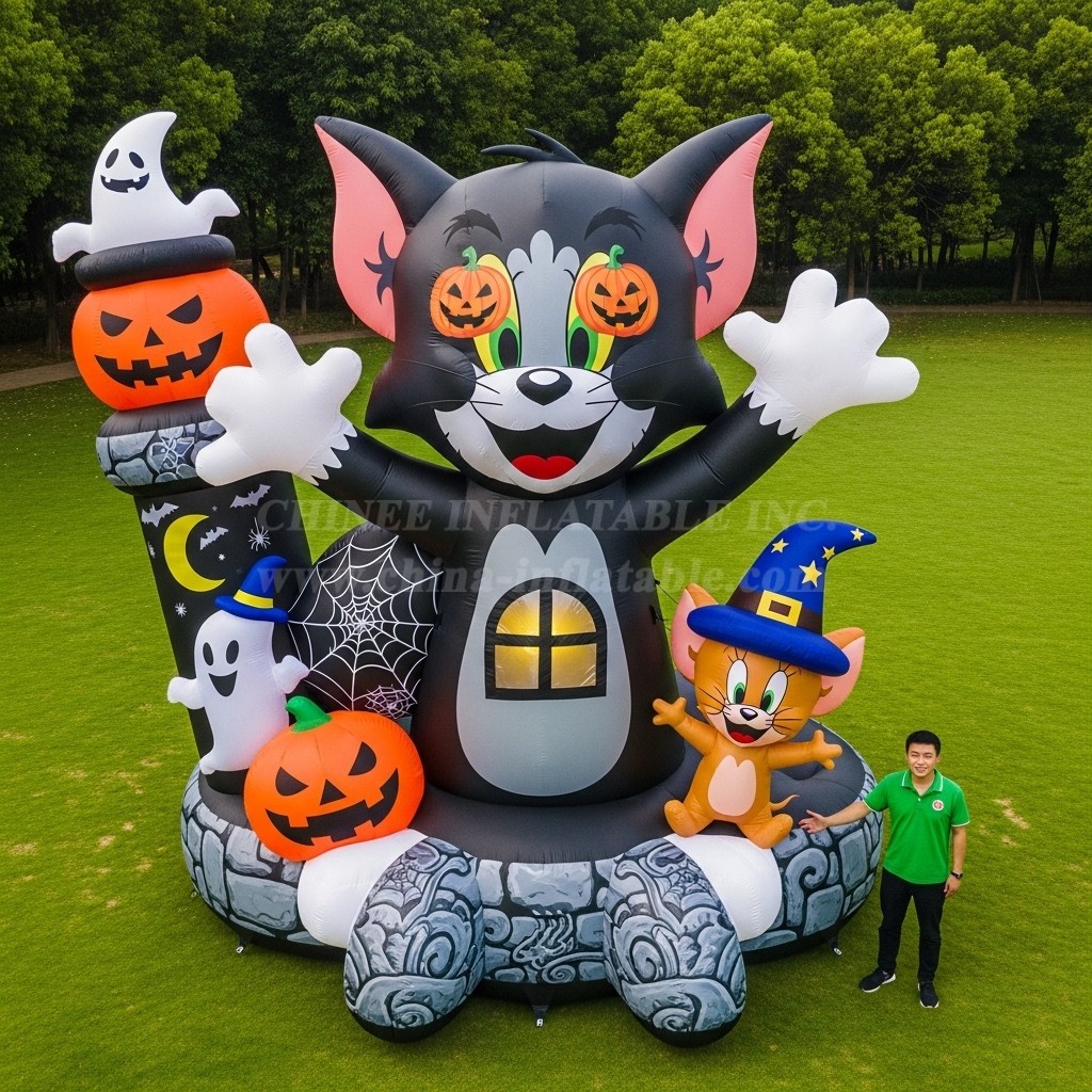 Cartoon3-359 Tom and Jerry Halloween  Inflatable Cartoons