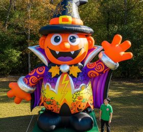 Cartoon3-360 Halloween Wizard Inflatable Cartoon