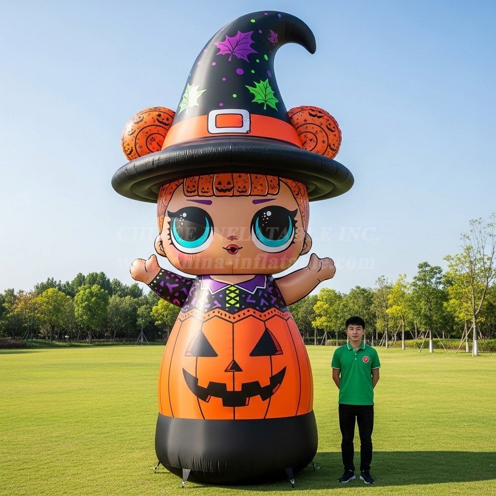 Cartoon3-362 Halloween Witch Inflatable Cartoons