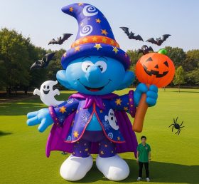 Cartoon3-371 Halloween Wizard Inflatable Cartoons