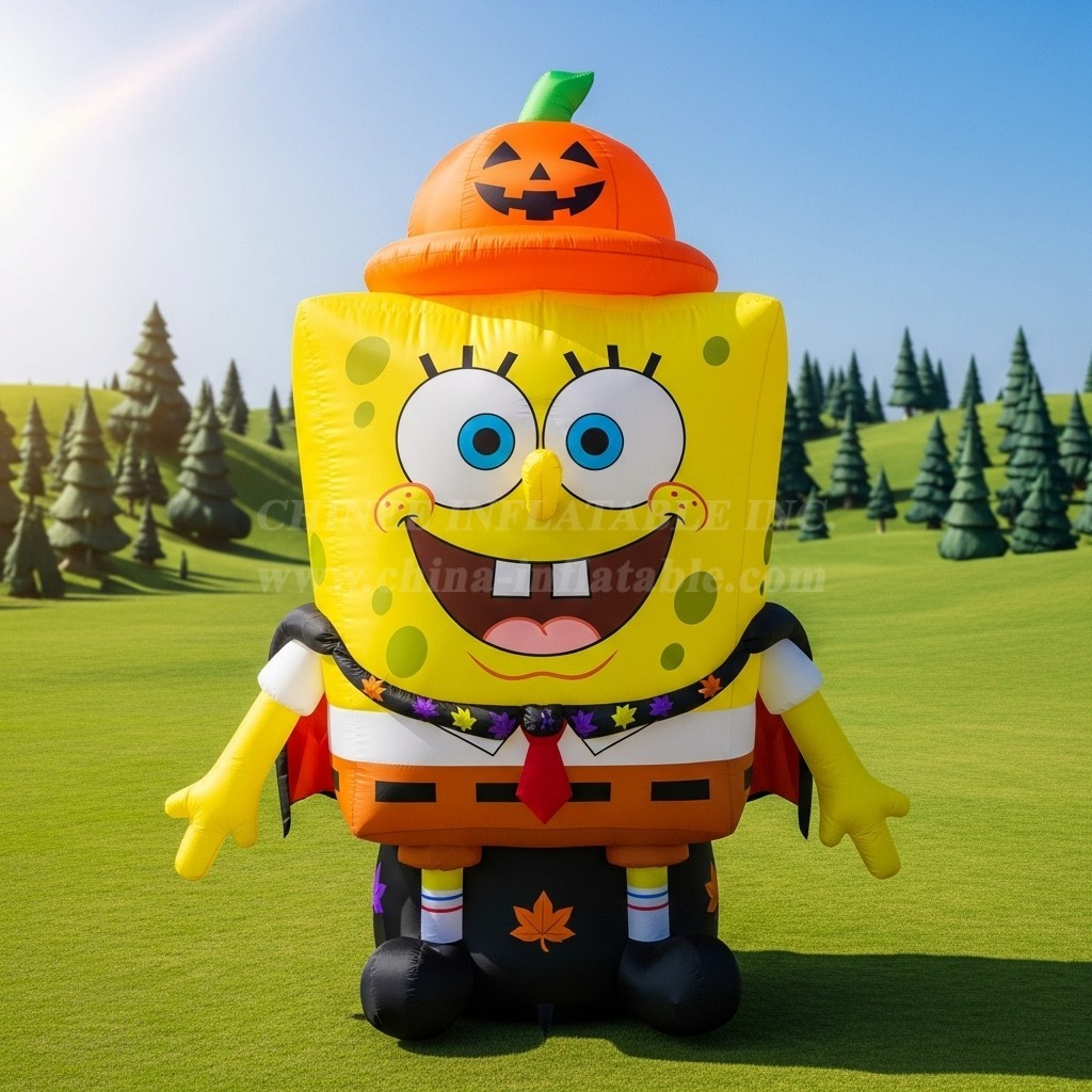 Cartoon3-375 Halloween SpongeBob Inflatable Cartoons