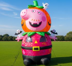 Cartoon3-383 Peppa Pig Halloween Inflatable Cartoon